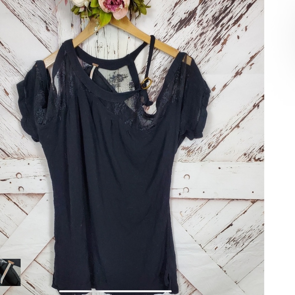 Free People Lacey Cold Shoulder M